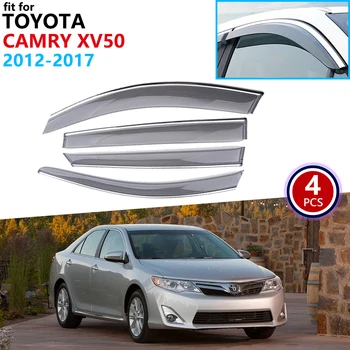 

for Toyota Camry Aurion Daihatsu Altis XV50 2012~2017 Window Visor Vent Awnings Rain Guard Deflector Shelters Accessories 2013