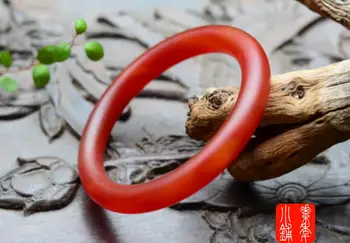 

Natural handcarved Yunnan red agate bangle bracelets for women bangle jade jewelry jadeite bangles add certificate jade bracelet