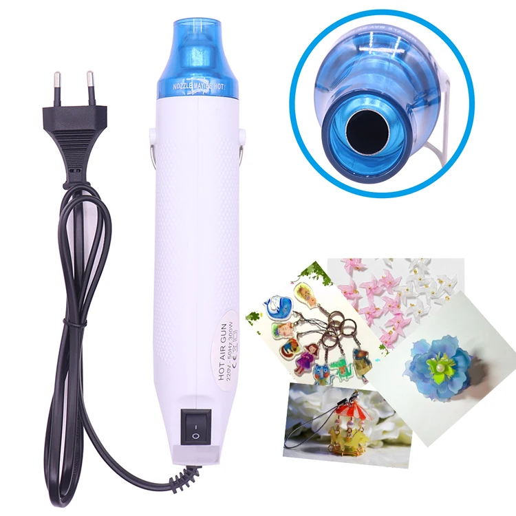 Мини Heteluchtpistool Draagbare Warmte пистолет для DIY тиснение Krimpfolie Drogen Verf 300 Вт