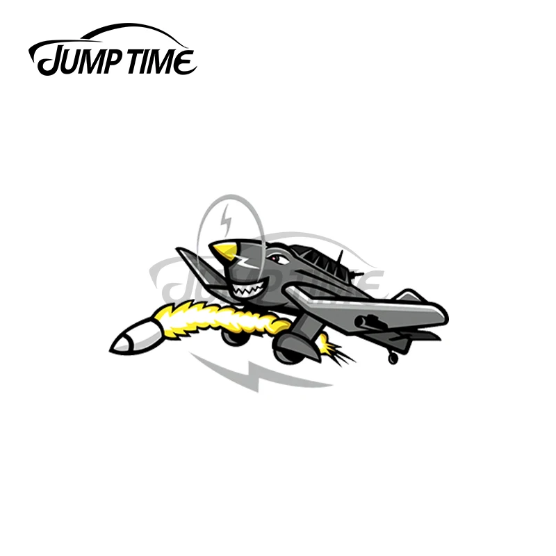 Tuta 13X3.3Cm Per Junkers Ju 87 Stuka Dive Bomber Mascotte Personalità Vinile Adesivo Per Auto Impermeabile Van Decorazione Decalcomania
