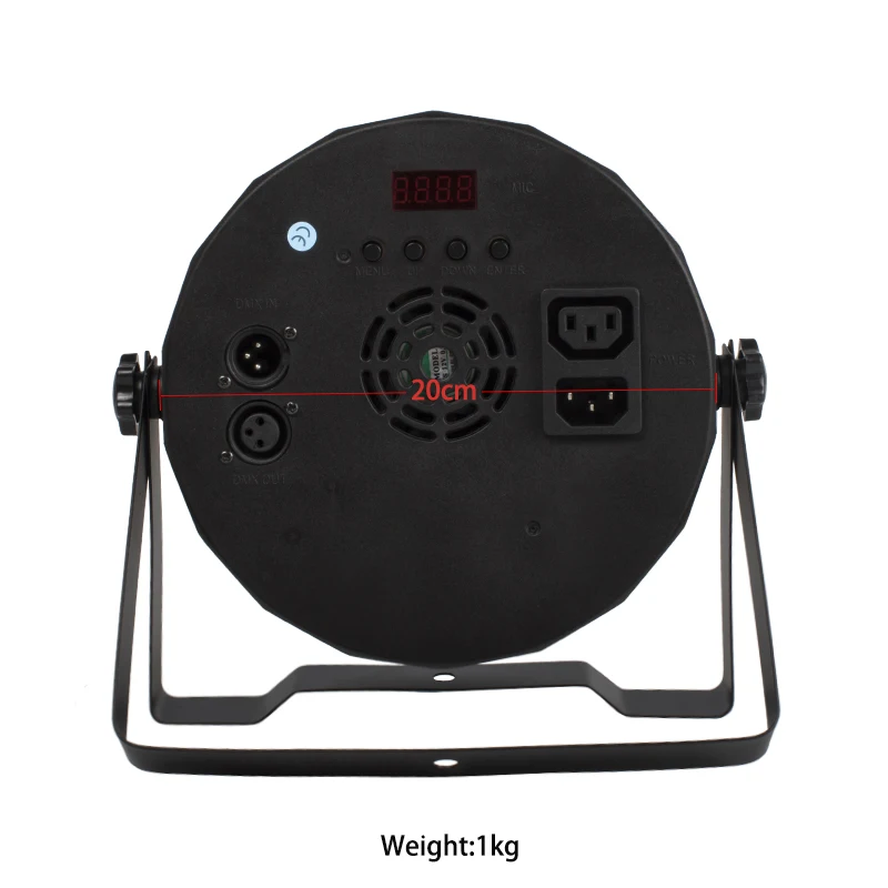 Беспроводной пульт дистанционного управления LED Par 9x10W + 30W RGB 3N1 светодиодный