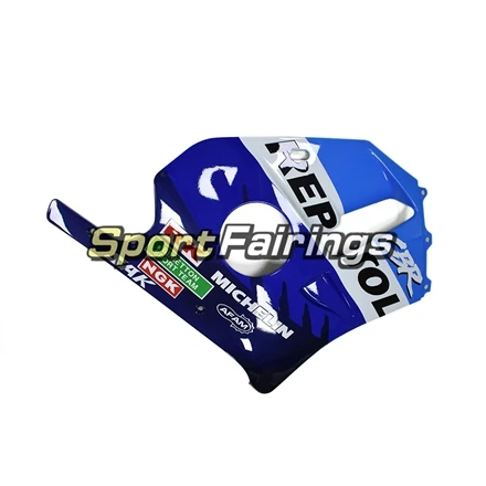 Мотоцикл Полный комплект обтекателя Для Honda CBR250RR MC22 90-94 год CBR250 1990 1991 1992 1993 1994 Sportbike тела комплект белого и синего цвета