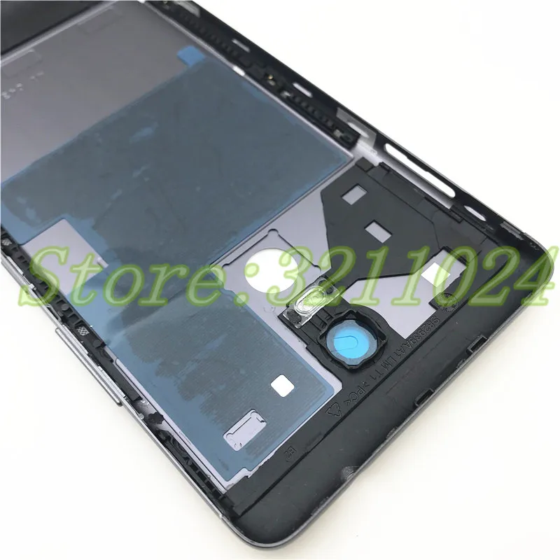10 шт./партия для lenovo K6 Note/K6 Plus K53a48 Металлическая задняя крышка батарейного отсека Корпус задняя часть с боковым ключом+ объектив камеры
