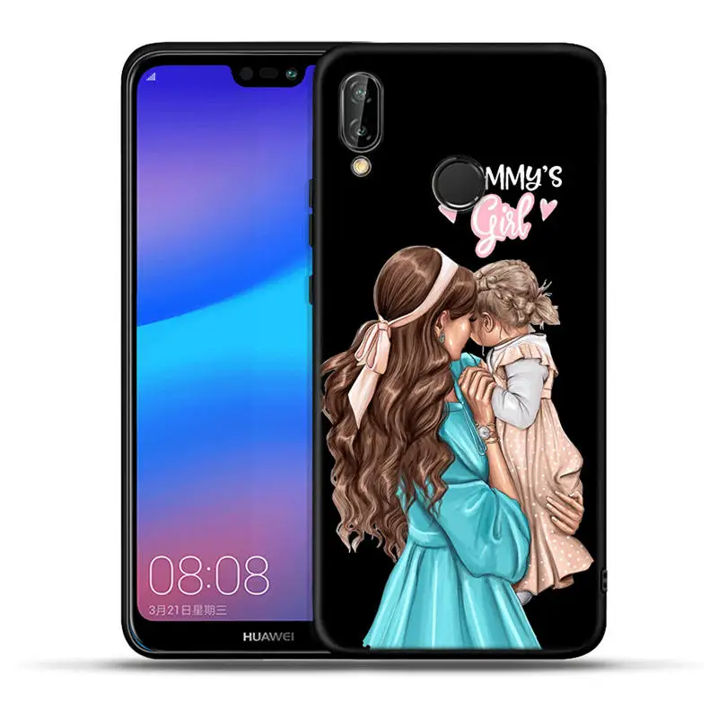 Для huawei Mate10 20 Lite Pro P9 P10 P20 P8 Lite P20 P30 Pro P Smart модный семейный супер мама и папа мальчик девочка чехол для телефона