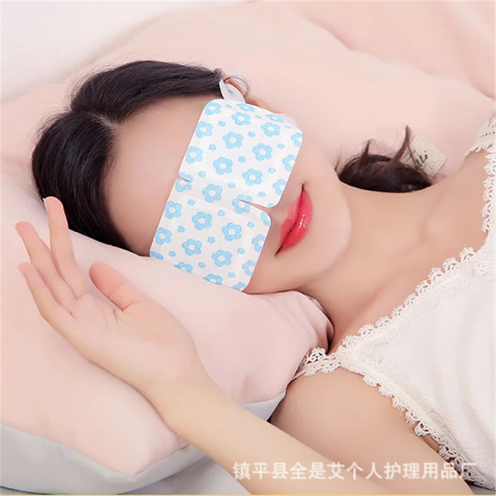 5PCS/10PCS Steam Eye Mask Self Heating Hot Compress Steam Eye Mask Relieve Fatigue Tired Eye Relaxation Spa Better Sleep Travel 3