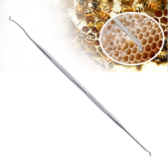 1 Százalékos Új Queen Méhek Lárvák Visszahúzható Oltószerszámok Rozsdamentes Acél Tekercselő Berendezések Méhész Eszközökhöz