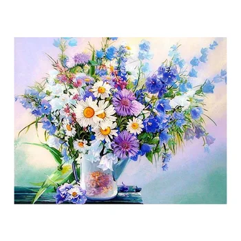 

The little freshness of spring Wall Art picture DIY Oil painting by numbers for Home Decoration Oil coloring by number for adult