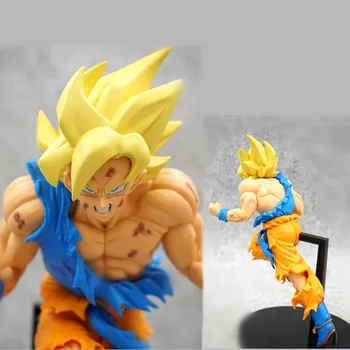 

Anime Dragon Ball Z Super Saiyan Son Goku Kakarotto Shock Action Figure Toys Dragon Ball Doll Figurine PVC Collectible Model