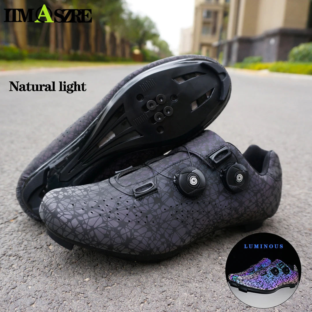 Sneaker Cycling-Shoes Bike Mtb Spd Sport-Cleat Speed-Road Mountain-Woman Flat Winter