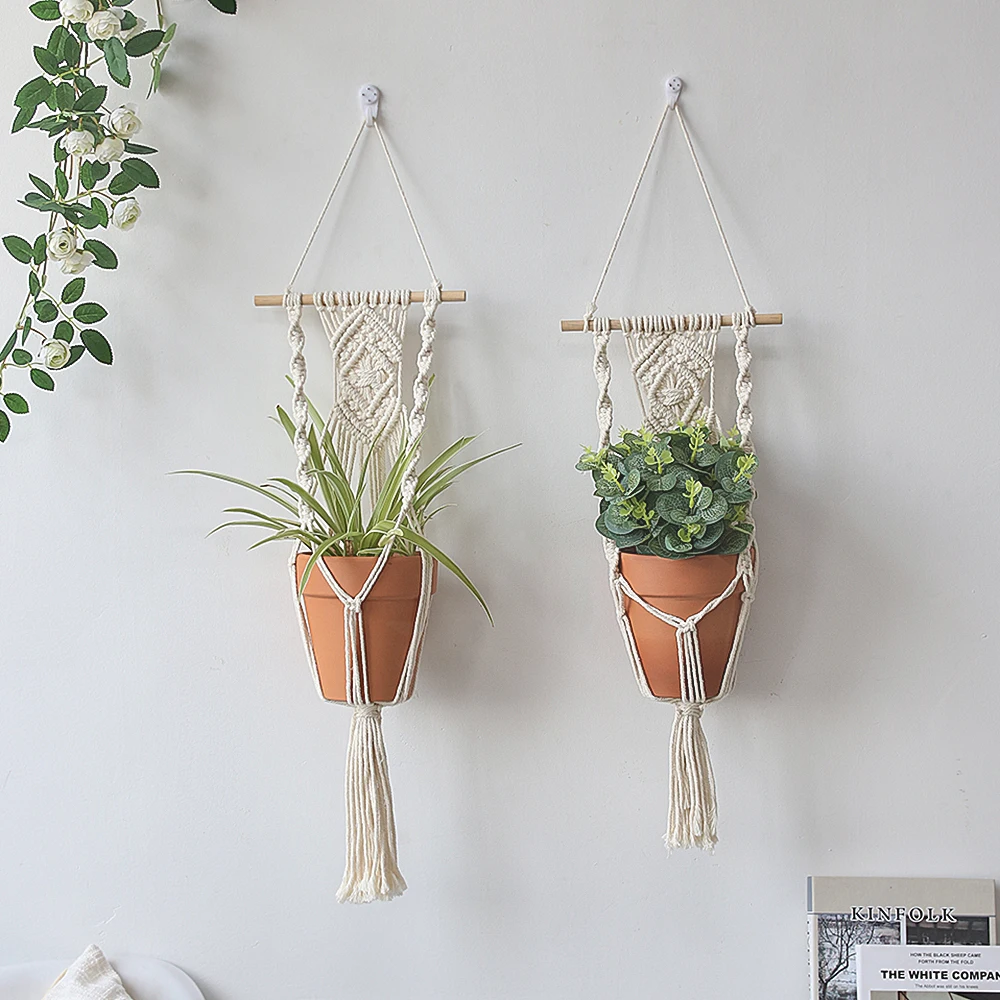 Boho Macrame Plant Hangers