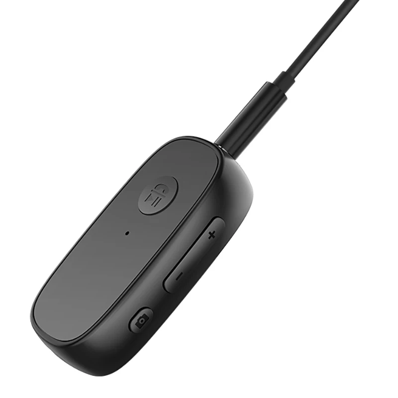Bluetooth 5 0 Receiver 3 5mm Jack AUX Lavalier Portable Receiver for Car Headphone Speaker Stereo Music