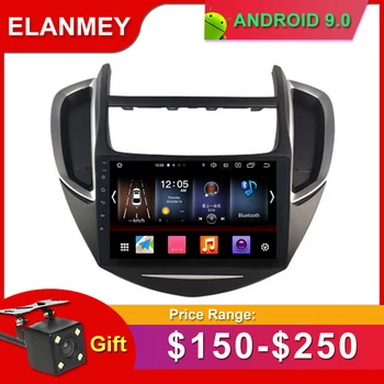 

Gift Camera Car Radio for Chevrolet TRAX 14-16 Android 9.0 GPS Navigation Bluetooth Touch screen wifi Car Audio Stere Multimedia