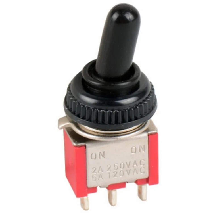 MTS-102 Toggle Switch Rocker Rotating Toggle Switch Car Modified Buttons Manufacturers Supply