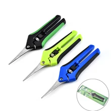 Ciseaux de jardin en acier inoxydable, outils de taille, outils de jardinage, coupe les fruits, cueillette des mauvaises herbes, sécateur de Branches en pot à domicile
