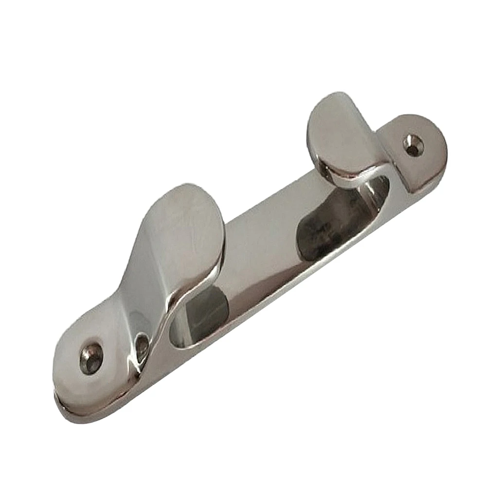 316 Stainless Steel Line Straight Fairlead Bow Chock Marine Boat Cleat for Kayak Canoe Boating Accessories