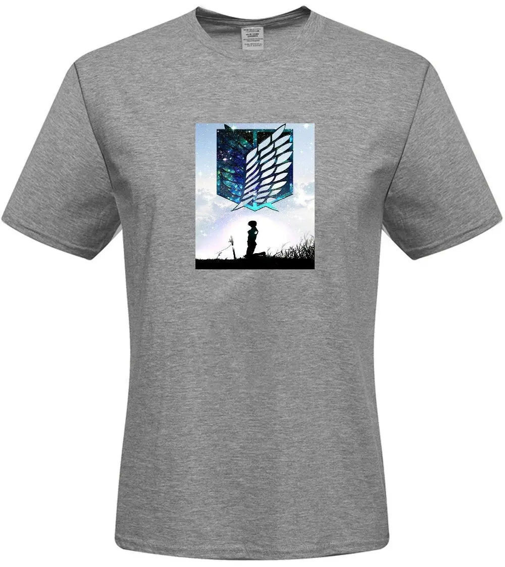 buy DIY Men #039;s Tshirts,Custom Scouting Legion T shirts,(Grey Large) T Shirt Summer Novelty Cartoon T Shirt