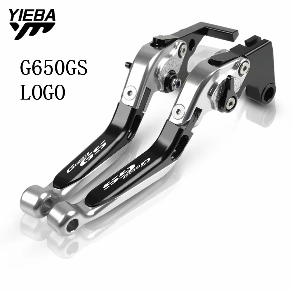 

For BMW G650GS G650GS 2012-2016 With Logo Motorcycle Accessories Adjustable Folding extended lever Moto Brake Clutch Levers
