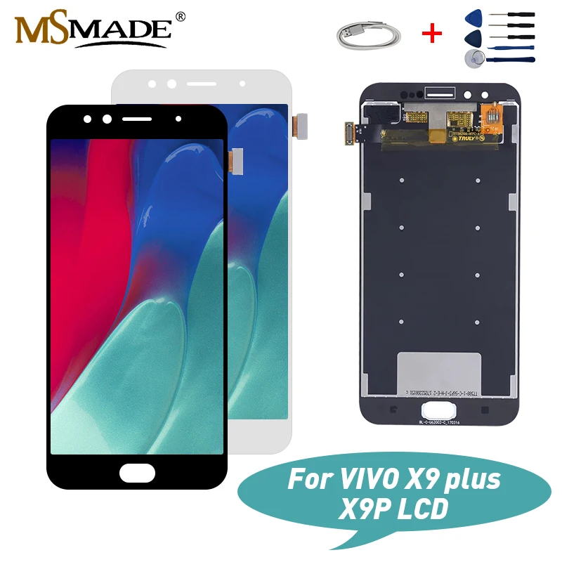 

AAA Quality For Vivo X9 Plus LCD Display Touch Screen Digitizer Replacement Parts With Frame Free Shipping+Gift 100% Tested