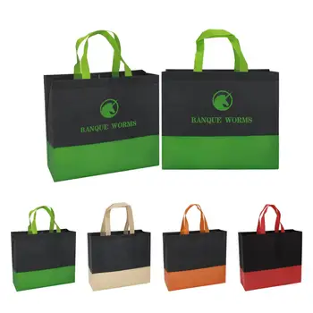 

201284 Wholesale 100PCS/Lot Reusable Shopping Bag Foldable Tote Grocery Bag Large Capacity Reusable Cloth Shopping Tote Bags