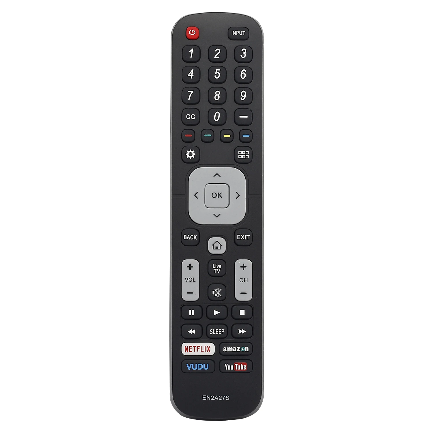 EN2A27S Remote Control for Sharp Smart TV 55H6B 50H7GB 50H6B N6200U LC-40N5000U LC-43N5000U LC-50N5000U LC-50N6000U LC-50N7000U |