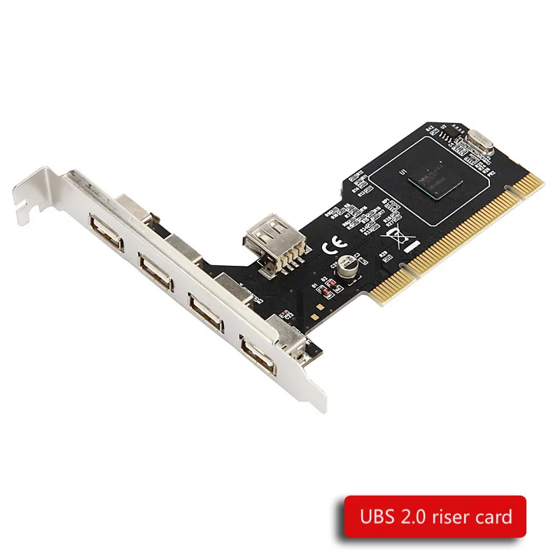 Плата расширения ANDDEAR USB2.0 для настольного компьютера PCI 5 usb 2 0 адаптер карта NEC чип