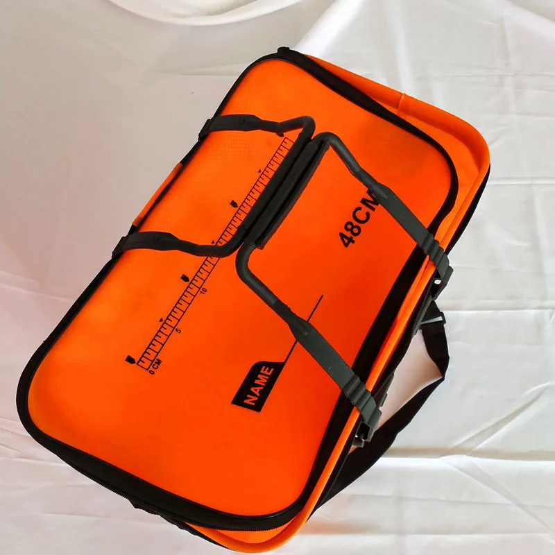 

Collapsible Bucket Water Tank Fishing Box Eva Thick huo yu tong Fishing Bucket Fish Box Fishing Fish Box Fish Basket Barrel Fish