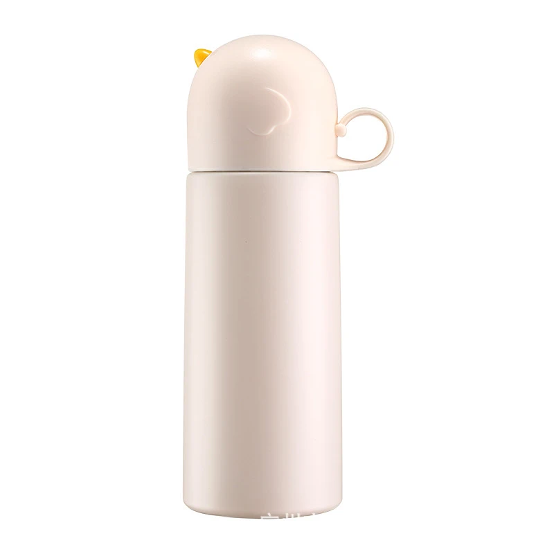 Custom Water Bottle New Creative Mug Cute Girl Style Thermos 304 Stainless Steel With Lid Gift kettle Korean water Bottle Ins