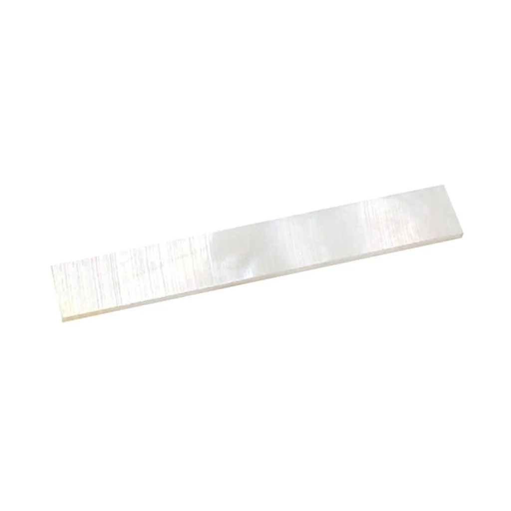

Pack of 10 Decorate Inlay Material White Mother of Pearl Shell Blanks 1.2mm