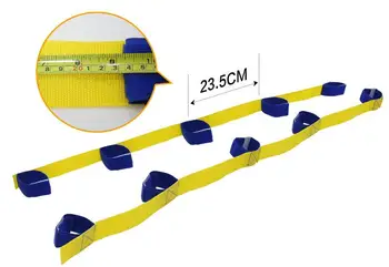 

tape outdoor team games 404cm 15 People Giants Footsteps Trams Fastening Tape Outdoor Team Games Outreach Training Equipment Fun