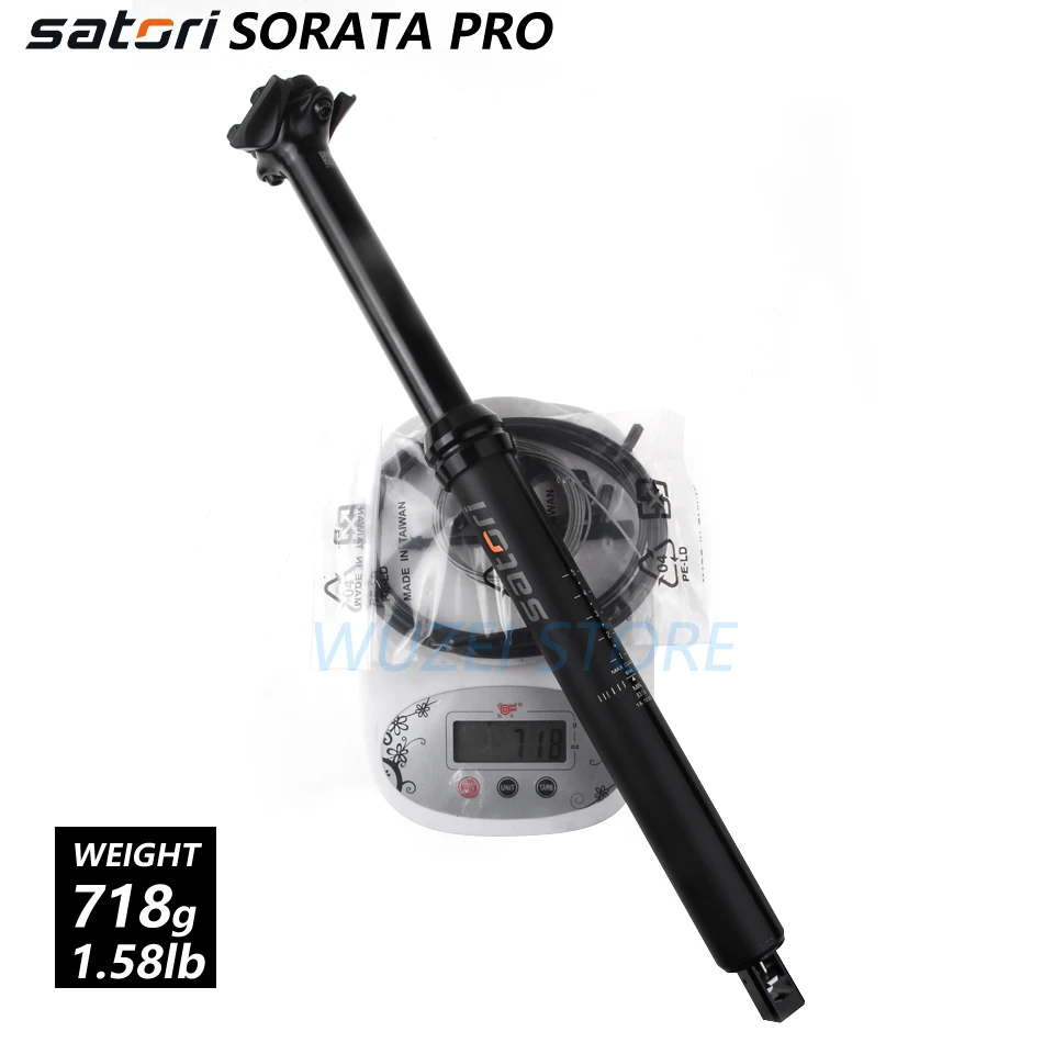 31.6x460mm Satori велосипед Подседельный штырь провод дистанционное управление горный MTB линия Регулировка воздуха Велосипедное Сиденье подвеска 30,9/31,6x460 мм 150 мм путешествия - Цвет: 31.6x460mm