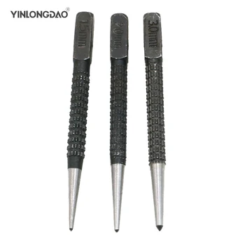 

Hot sell 3pcs Non Slip Center Pin Punch Set 3/32" High-carbon Steel Center Punch For Alloy Steel Metal Wood Drilling Tool
