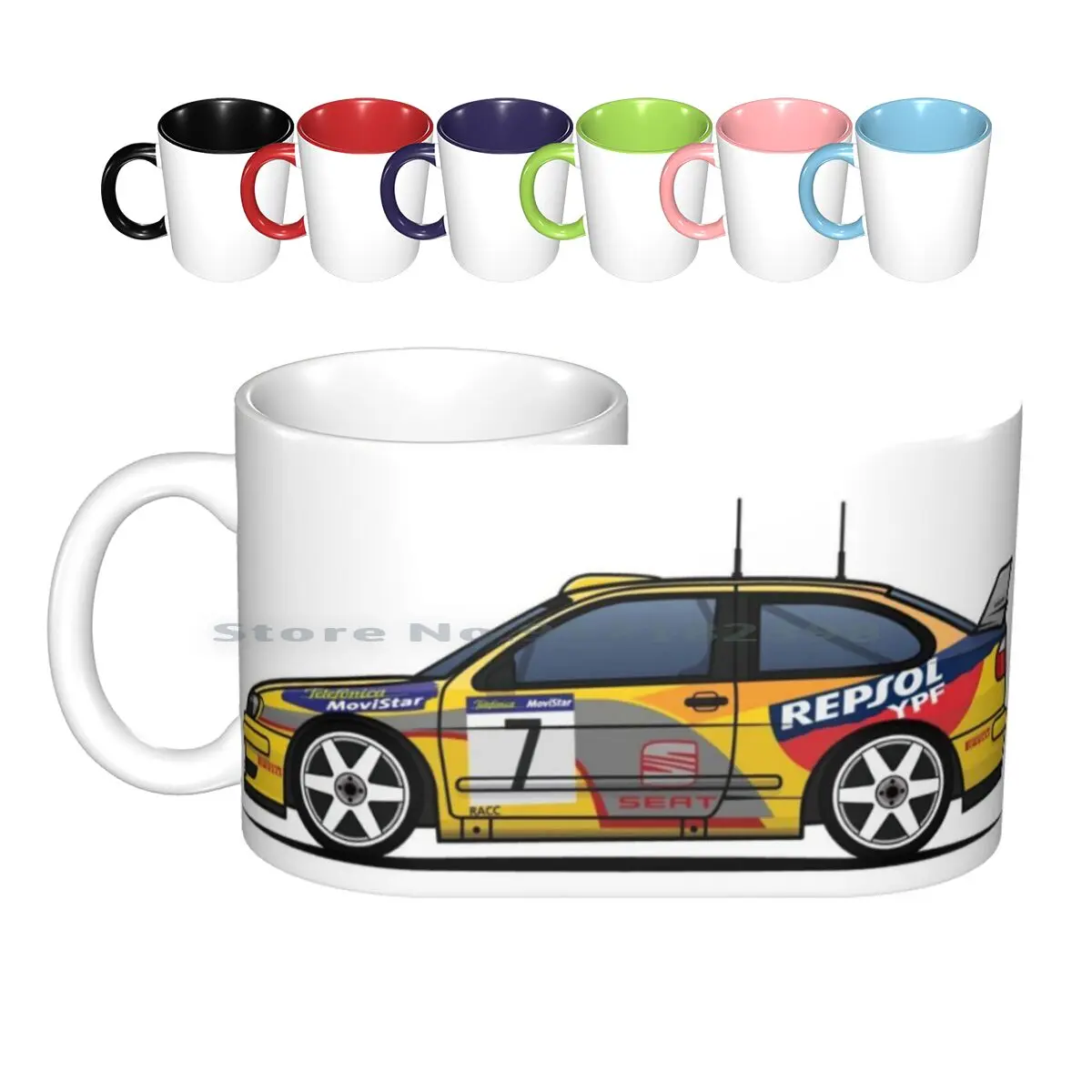 Cordoba Rally Tazze In Ceramica Tazze Da Caffè Tazza Da Tè Al Latte Cordoba Wrc Sport Wrc Rally Rally Wrc Wrc Wrc Illustrazioni Creative