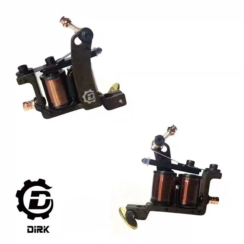 

Dirk tattoo machine gun handmade machine liner shader 10 wraps