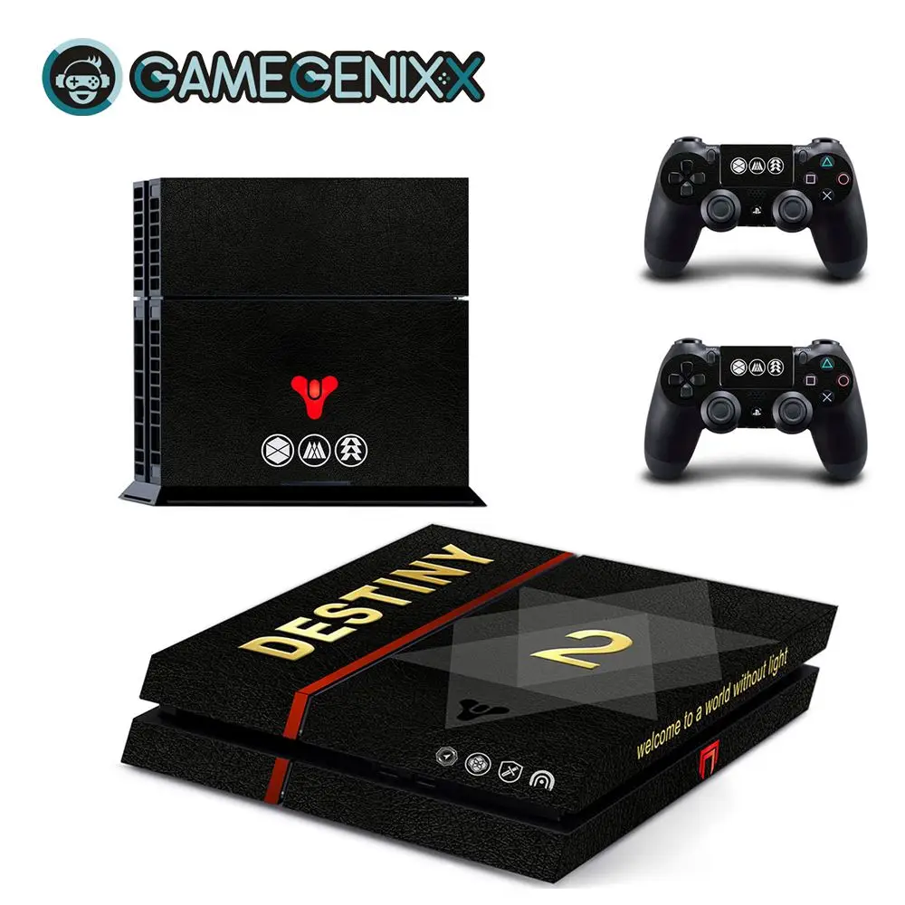 Защитная Наклейка на кожу GAMEGENIXX для консоли PS4 и 2 контроллеров-deuty 2