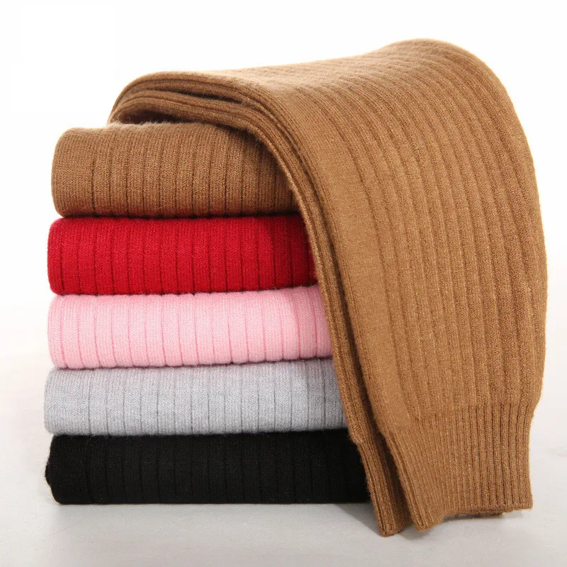 Children Cashmere Pants Autumn/Winter Kids Thick Warm Wool Legging Teen Boy Girl 2-16 Years Trousers LC259