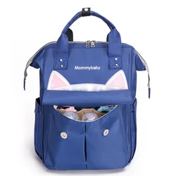 Sac à langer en Polyester pour maman, sac à dos de voyage de grande capacité, soins pour bébé, femmes enceintes 