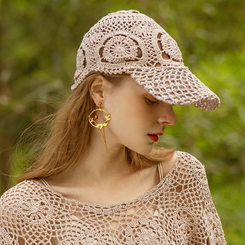 Conversacional adiós Admirable B-7953-sombreros tejidos a mano para adultos, gorra de béisbol ajustable,  transpirable, adelgazante, Retro, a la moda - AliExpress Accesorios para la  ropa