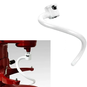 

Spiral Coated Metal Dough Hook for Kitchen Aid 6-Quart Bowl Lift Stand Mixer KV25G0X KV25G8X,Mixer Accessories