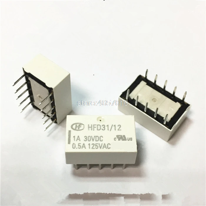 10pcs/lot Relay HFD31 / 12 two open closed 10 feet 12VDC HFD31-12 | Обустройство дома