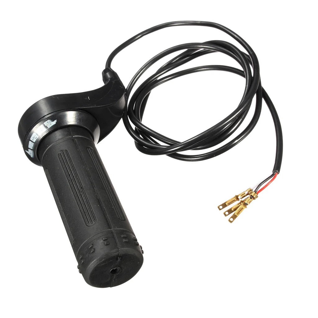 

3 WIRE TWIST THROTTLE GRIP 24V 36V 48V RH FOR ELECTRIC SCOOTER POCKET BIKE
