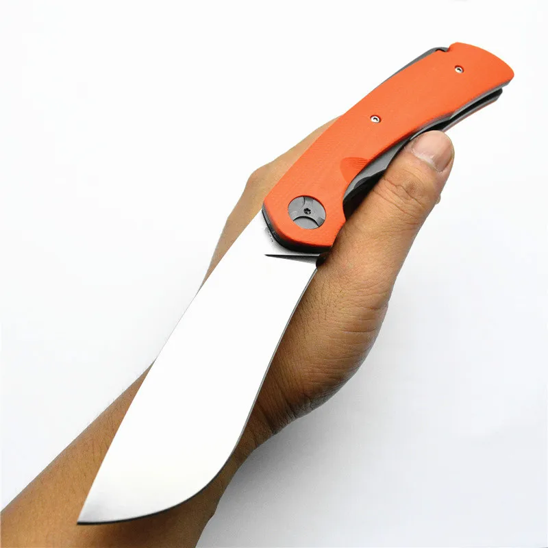 

High quality C239 original D2 steel folding knife G10 handle ball bearing tumbling outdoor camping hunting fishing pocket EDC