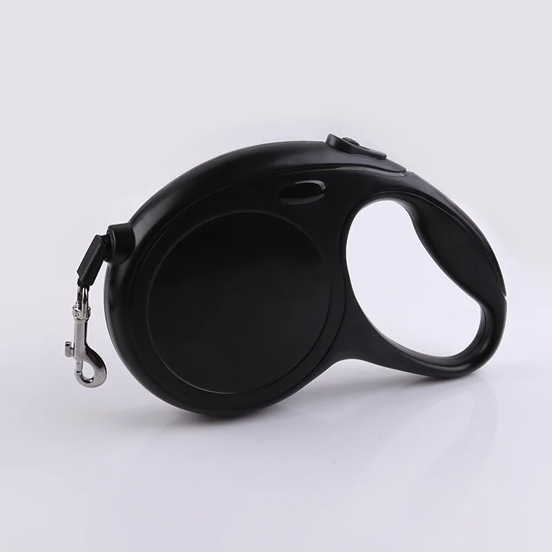 

Dog traction rope automatic retractable dog chain 5m comfortable general pet together with gift collars