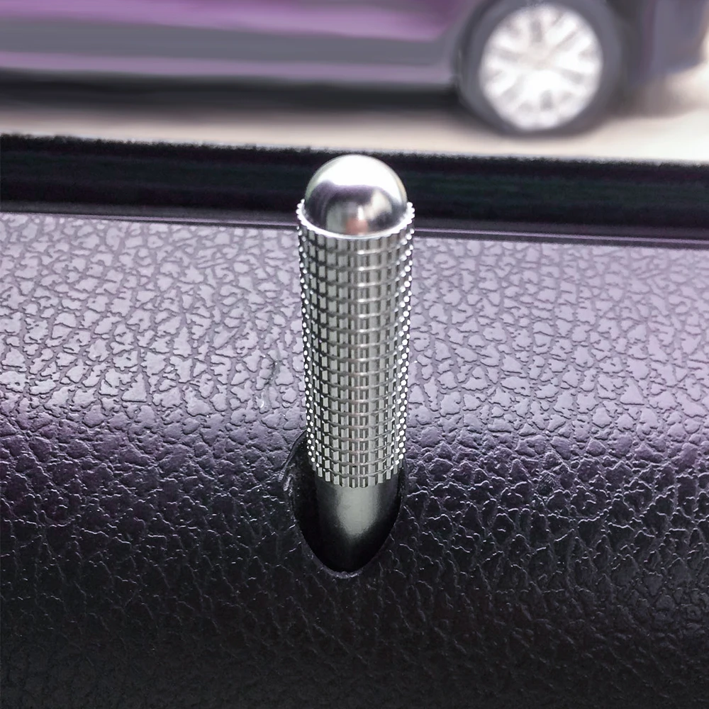 silver Car Knob door lock pin For Benz C class W204 E W212 GLK X204