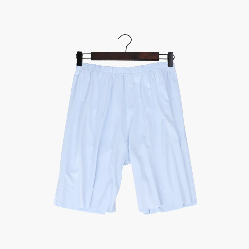 Ice Silk Cool Summer Men Sleepwear Shorts Sexy Underwear Nightwear Comfortable Elastic Loose Casual Man Sleep Bottoms Homewear