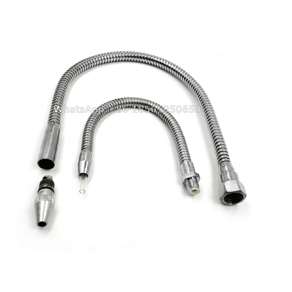 1/2"1/4" 3/8" Metal Flexible Water Oil Coolant Pipe Hoses Lathe Cooling Round Nozzle With Rotary Switch For CNC Machine 2