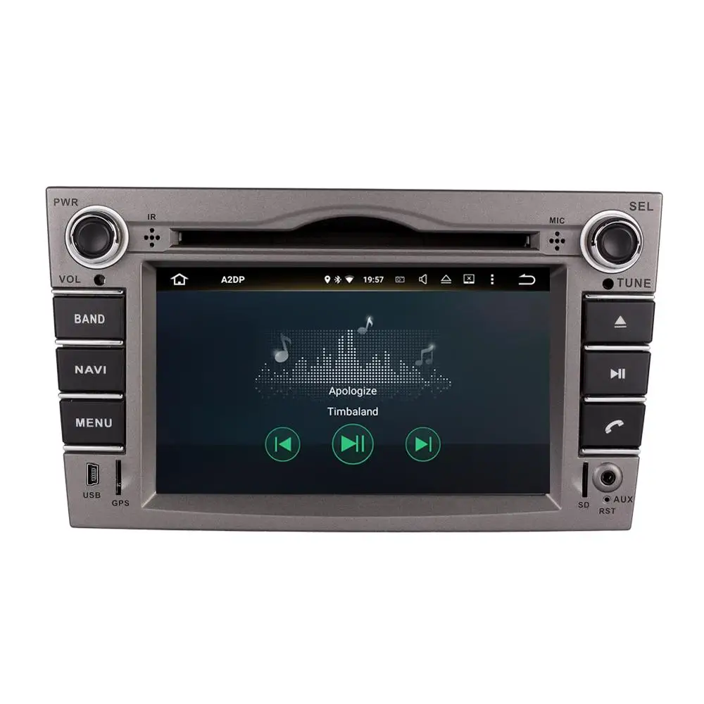 2 Din Android 9,0 автомобильный gps-навигация, dvd-плеер головное устройство для Opel Astra Vectra Zafira Bluetooth Wifi камера вход