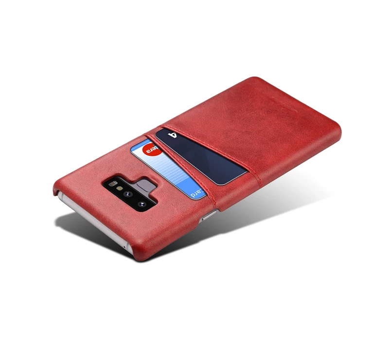 Чехол для телефона samsung Note 9 из искусственной кожи, Роскошный чехол для мобильного телефона, кредитный держатель для карт