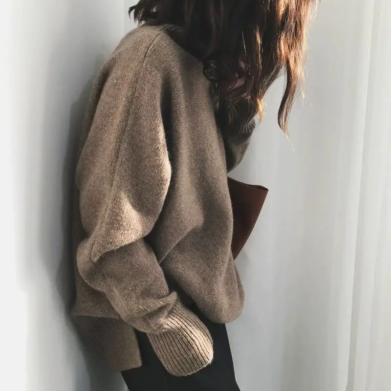 2020 Winter New Turtleneck 100% Cashmere And Wool