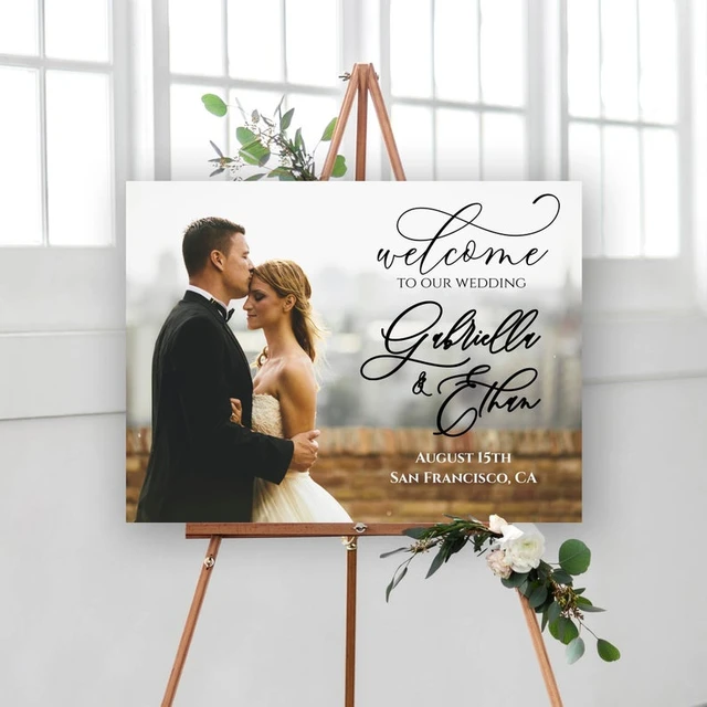 Tableau Bienvenue Mariage