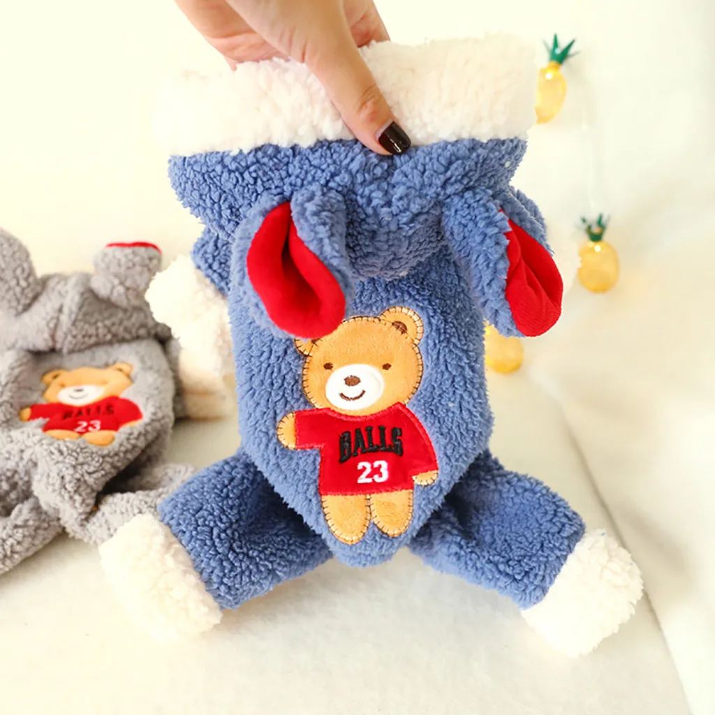 Новая модная одежда для кошек и собак Новое милое четырехногое пальто для домашних животных осенняя и зимняя удобная одежда для кошек и собак Ropa Perro